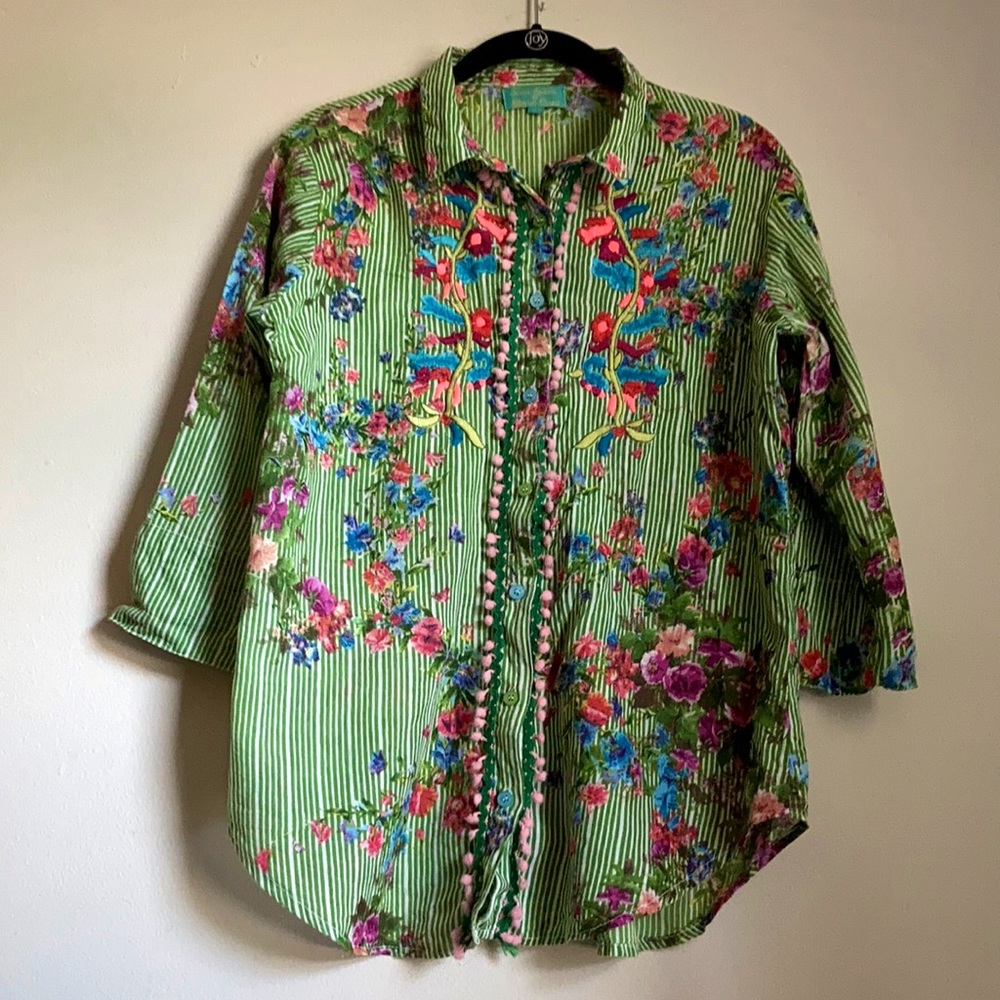 Anthropologie - button down shirt
